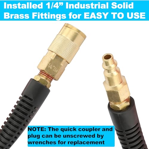 YOTOO Heavy Duty Polyurethane Air Hose - 100