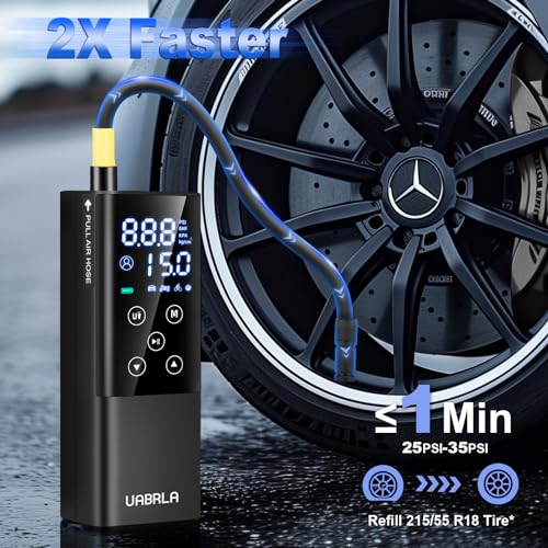 Portable Tire Inflator Air Compressor - Fast 150PSI