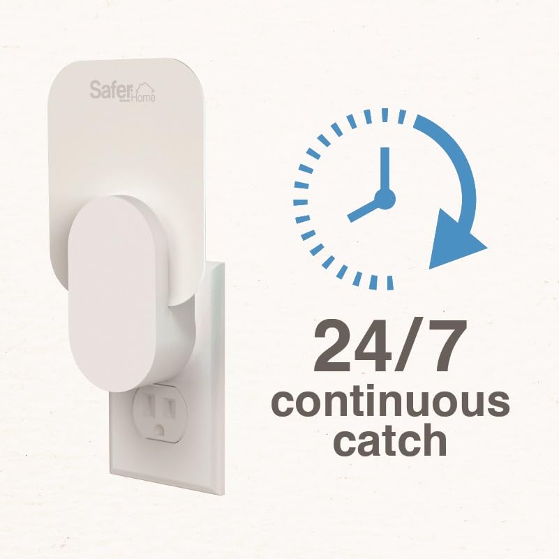 Safer Home SH503 Indoor Plug-In Fly Trap Refill Pack of Glue Cards for SH502 Indoor Fly Trap – 3 Pack