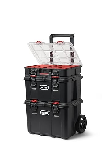 Keter Stack-n-Roll Mobile Tool Storage System