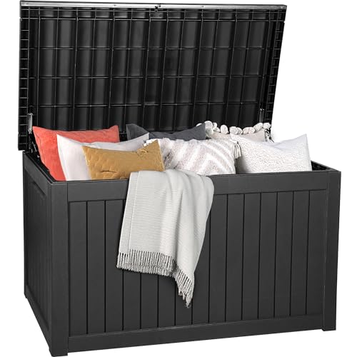 230 Gallon Weather Resistant Resin Outdoor Storage Box