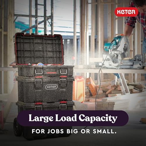 Keter Stack-n-Roll Mobile Tool Storage System