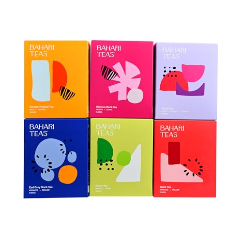 Bahari Teas - Original Kenyan Purple Tea - African Tea with Anthocyanins and Antioxidants (15 Tea Bags)