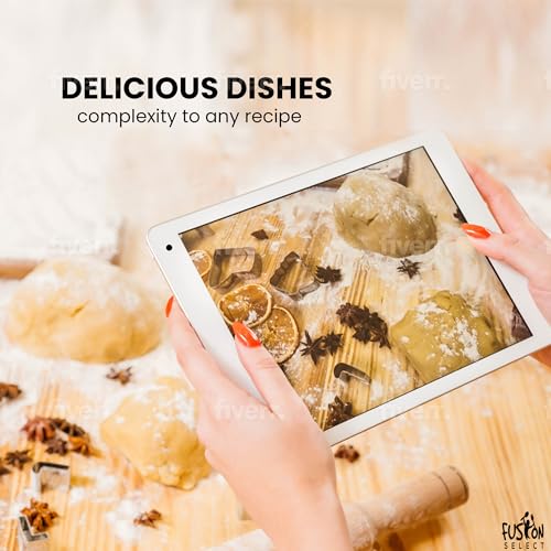 Fusion Select Dried Star Anise - Whole Badian Spice for Oriental & Indian Dishes & Recipes - Natural Herbs & Seasoning for Baking & Cooking - Packed in a Clear Resealable Pouch - 22 Servings, 4 oz.