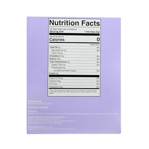 Bahari Teas - Original Kenyan Purple Tea - African Tea with Anthocyanins and Antioxidants (15 Tea Bags)