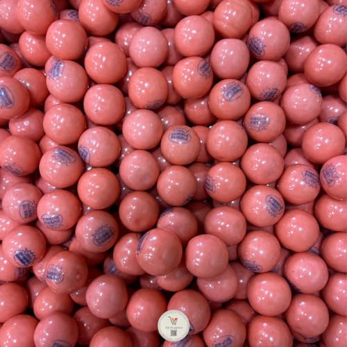 Double Bubble Nostalgic Gumballs Bulk Pack (1 Pound, Original All Pink "1928")