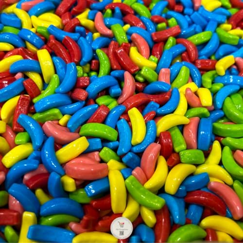 Nostalgic Fruit Flavored Hard Candy Bulk (Pack of 1 lb) (Crazy Bananas)