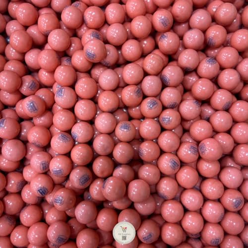 Double Bubble Nostalgic Gumballs Bulk Pack (1 Pound, Original All Pink "1928")