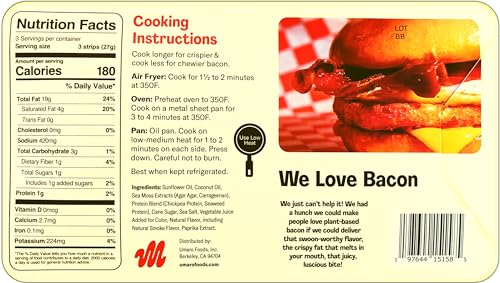 Umaro Applewood Smoke Plant-Based Bacon