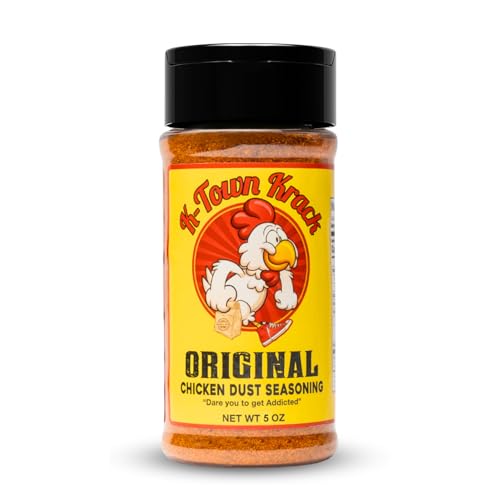 K-Town Krack - Original Chicken Dust Seasoning - All-Purpose Seasoning & BBQ Rub Seasoning for Chicken, Beef, Pork, Fish - All-in-one Spice Rub, BBQ Rub, Wing Seasoning, Meat Seasonings and Rubs 5oz