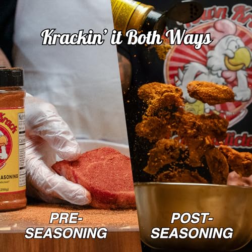 K-Town Krack - Original Chicken Dust Seasoning - All-Purpose Seasoning & BBQ Rub Seasoning for Chicken, Beef, Pork, Fish - All-in-one Spice Rub, BBQ Rub, Wing Seasoning, Meat Seasonings and Rubs 5oz