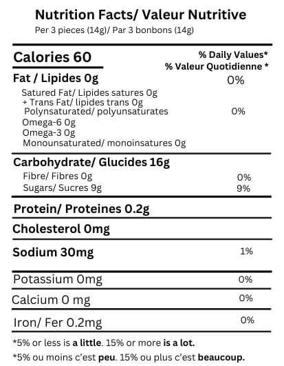 Butter 'N Cream Hard Candy - Individually Wrapped Butter'n Cream Bonbons by Lecsa Specialty Snacks 140g/ 4.9oz (Butter Cream)