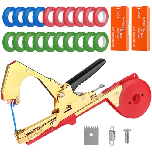 Plant Tying Machine with Tape Tool for Garden Plants