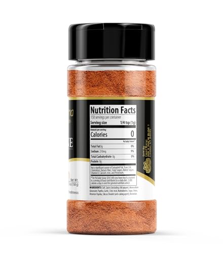 GranAroma Carne Seasoning, 5.6 oz, Authentic Spice Blend, Delicious Taste, Dry Rubs & Meat Dishes