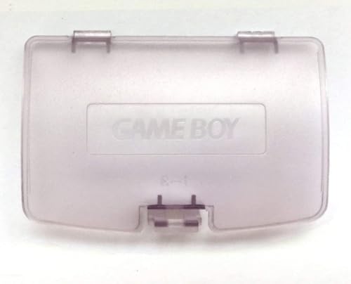 Rymfry Battery Back Door Cover Pack Shell Replacement for Gameboy Color GBC Cover (4 Clear Purple)
