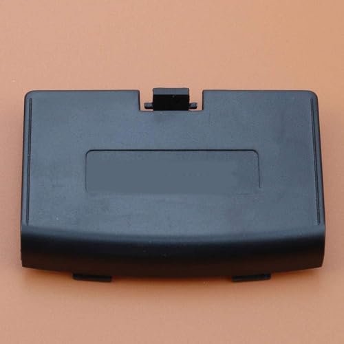 Rymfry Battery Back Door Cover Pack Shell Replacement for Nintendo Gameboy Advance GBA Cover (D - Black)