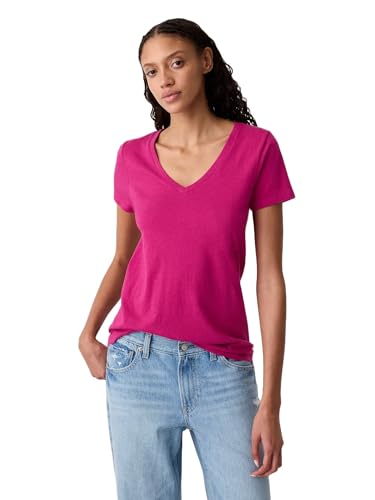 GAP Womens Favorite V-Neck Tee T-Shirt Desert Flower XL