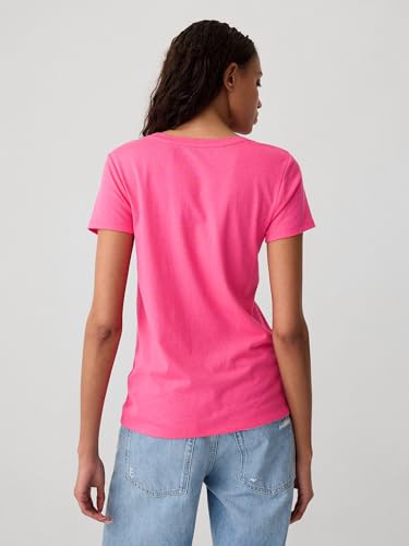 GAP Womens Favorite Crewneck Tee T-Shirt Yellow Iris 11-0622 Tc XL