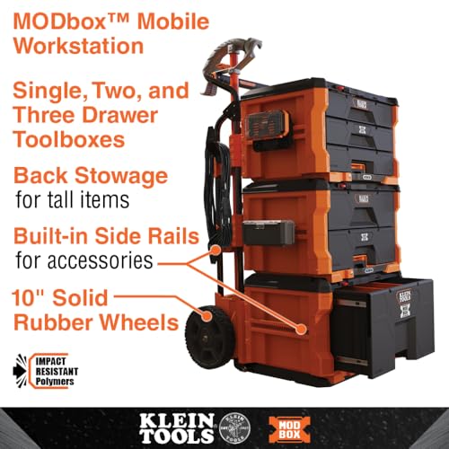 Klein Tools 2-Drawer Toolbox with Modular System