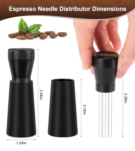 Fonvite Espresso Distribution Tool with Extra Needles & Gift Box