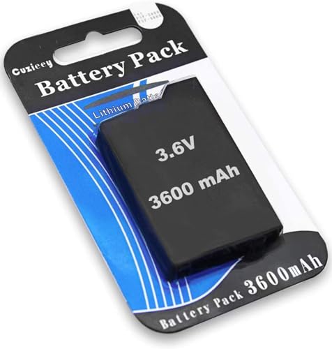 Cuzieey Replacement Battery for PSP 2000 3000: Battery for Sony PSP2001-2010 PSP3001-3010, PSP-S110 Console(3.6V 3600mAh)