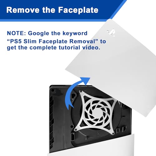 PS5 Slim Logo Underlay Sticker for PS5 Slim Console 2 Packs & PS Logo Vinyl Decal Sticker for DualSense Controller (Classic Retro-Look Color) 1 Pack