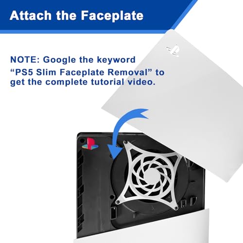 PS5 Slim Logo Underlay Sticker for PS5 Slim Console 2 Packs & PS Logo Vinyl Decal Sticker for DualSense Controller (Classic Retro-Look Color) 1 Pack