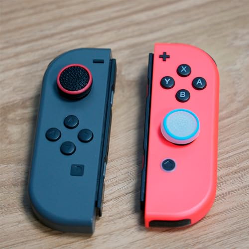CTHTBZ 20PCS Silicone Joy-Con Thumb Grip Caps, Analog Thumbstick Joystick Covers Compatible with Nintendo Switch/Lite/OLED Controller Accessories