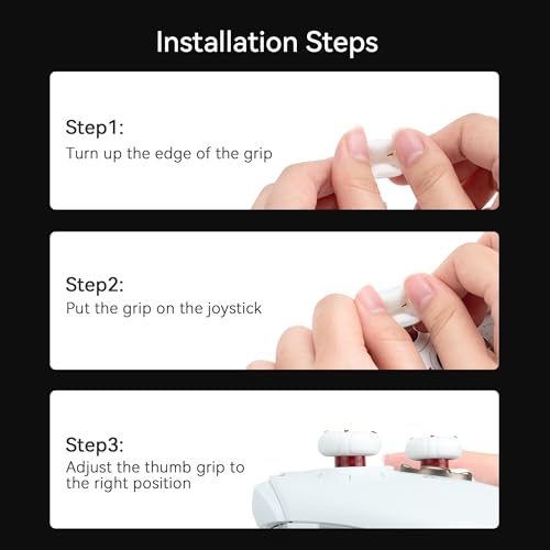 GeekShare 4PCS Silicone Thumb Grip Caps for Xbox One/Xbox Series X Controller,Anti-Slip Joystick Cover Thumbstick Caps - Starry Sky