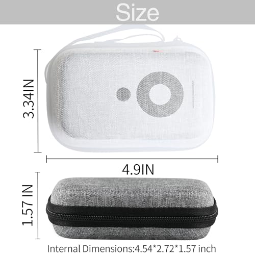 Case for XREAL Beam, Case Compatible with FNIRSI DSO152 Oscilloscope, Shockproof, Anti-Scratch Protective Cover with Lanyard, Case Only