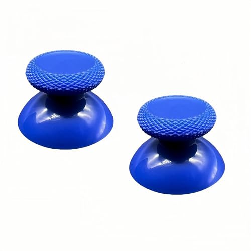 Replacement Thumbsticks for Oculus Quest 2 Left Right Controller, Custom Analog Thumb Sticks for Meta Quest 3 Controller, VR Accessories Repair Kit Joysticks Cover Buttons for Metaquest Pro - Blue
