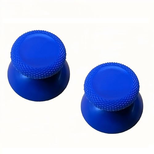 Replacement Thumbsticks for Oculus Quest 2 Left Right Controller, Custom Analog Thumb Sticks for Meta Quest 3 Controller, VR Accessories Repair Kit Joysticks Cover Buttons for Metaquest Pro - Blue