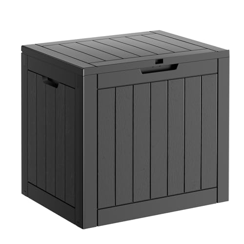 31 Gallon Resin Deck Box for Outdoor Storage