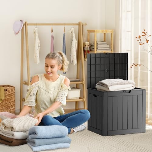 31 Gallon Resin Deck Box for Outdoor Storage