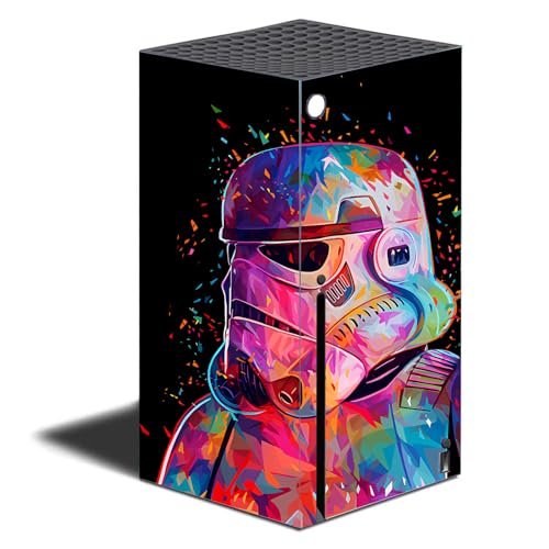 X-Box Series X Skin Vinyl Decal Stickers for Console and Controller Full Cover Protective Skin Set Compatible with X-Box Series X Anime X-Box X Accessories