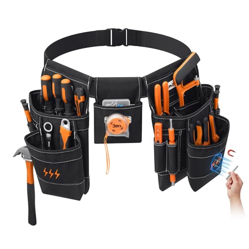 BOMOKS Magnetic Tool Belt with Quick Release Buckle