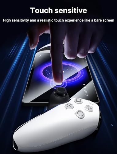 JSAUX PlayStation Portal Screen Protector 2-Pack, Ultra HD Tempered Glass Screen Protector for PS Portal Remote Player, 8 inch Anti-Scratch Screen Protector for PlayStation 5 Portal Remote Player