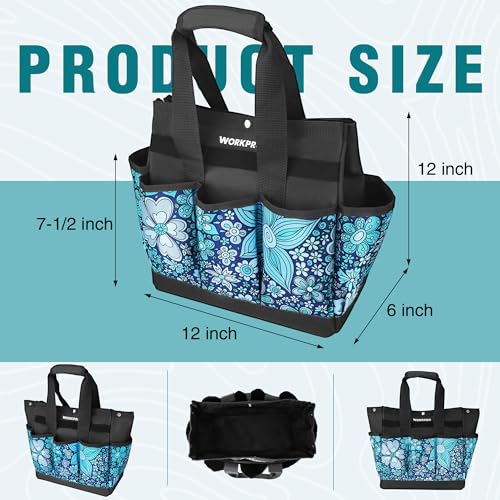 WORKPRO Garden Tool Bag with 9 Pockets
