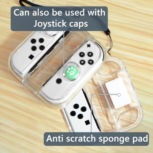 TGDPLUE 2 Pack Switch Joy-cons Case,Switch Controller Storage Case Shell Compatible with Nintendo Switch Joycons,Portable Dust-Proof Protective cover Travel Case for Switch/OLED Joy Con