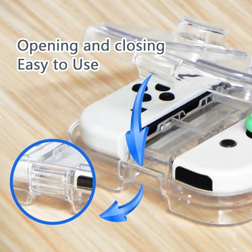 TGDPLUE 2 Pack Switch Joy-cons Case,Switch Controller Storage Case Shell Compatible with Nintendo Switch Joycons,Portable Dust-Proof Protective cover Travel Case for Switch/OLED Joy Con