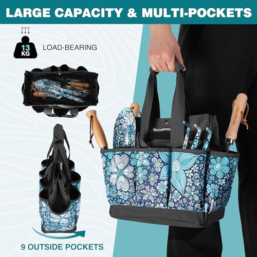 WORKPRO Garden Tool Bag with 9 Pockets