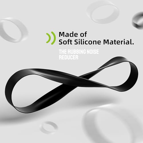 ELETIUO Silicone Joystick Protectors,Invisible Elastic Protective Guard Compatible with Steam Deck/Xbox/PS4/PS5/Switch Pro Game Controller Accessories, 60 Pcs Transparent+Black+White