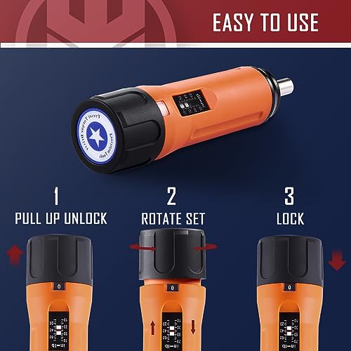 KNINE OUTDOORS Torque Wrench Set with T-bar Handle