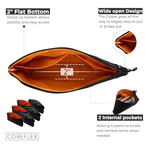Coreflex 6 Pack Premium Tool Pouch Zipper Bag