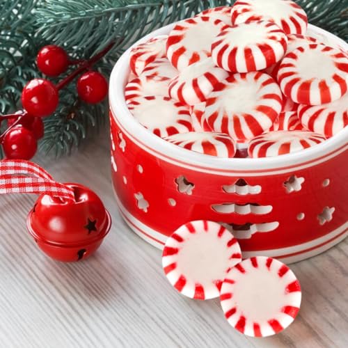 Starlight Peppermints Individually Wrapped Candy Sweets - Starlight Mints Hard Candy Individually Wrapped Office Candy Mints, Perfect Peppermint Candy for Office, 1lb