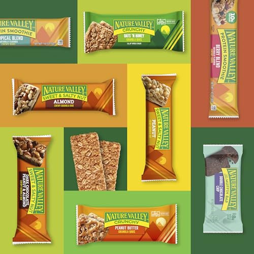 Nature Valley Wafer Bars, Peanut Butter Chocolate Flavored Snacks, 10 Bars, 13 OZ