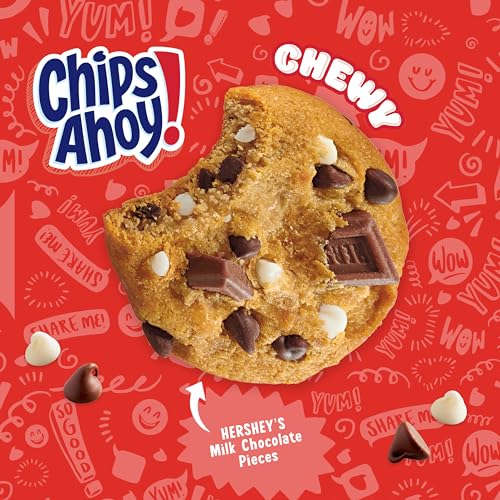 CHIPS AHOY! Chewy Hershey's S'mores Milk Chocolate Chip Cookies, Limited Edition, 9.6 oz Packs
