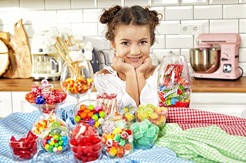 Sarah's Candy Factory Sanded Lemon Drops Old Fashioned Hard Candy (Gluten Free) in Jar, 24 Oz