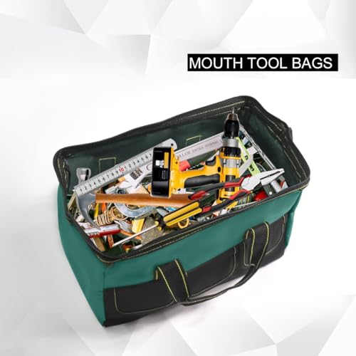16-Inch Wide Mouth Waterproof Tool Bag for Professionals