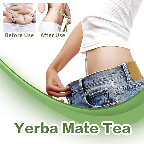 Yerba Mate Tea Bags Organic -Supports Cardiovascular & Digestive Systems, Keep youth，with Madein, 30 Tea Bags